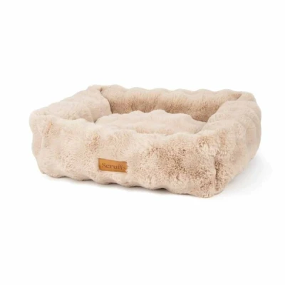 Afbeelding van Scruffs Hondenmand Aspen Box Bed Champagne