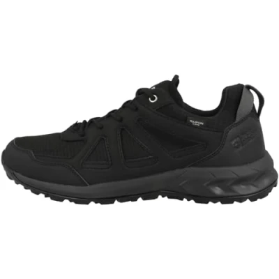 Image de Jack Wolfskin Woodland 2 Texapore Low M Baskets pour homme, Noir, 47.5 EU