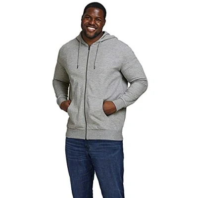 Image de Jack &amp; Jones Sweatshirt zippé à capuche Basic Gris