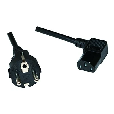 Afbeelding van LogiLink Apparaat (koud) Aansluitkabel [1x Randaarde stekker 1x Apparaatstekker, female C13 10A] 5.00 m Zwart