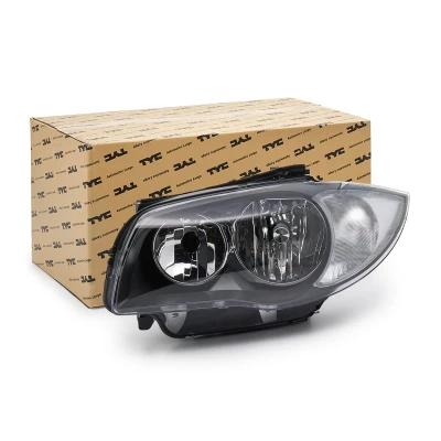 Afbeelding van TYC 20 0650 15 2 Koplampen Links H7/H7 voor rechtsrijdend verkeer Zonder elektro motor BMW: 1 Hatchback, Convertible, Coupe