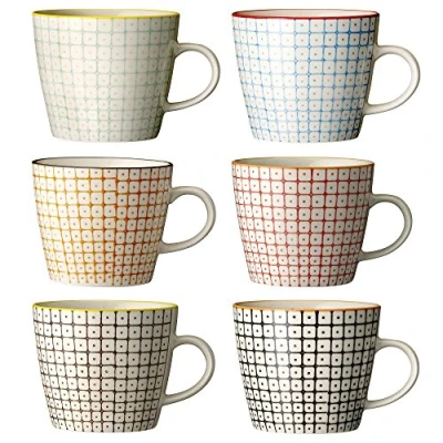 Afbeelding van Bloomingville Carla koffiekopjes, 6 stuks
