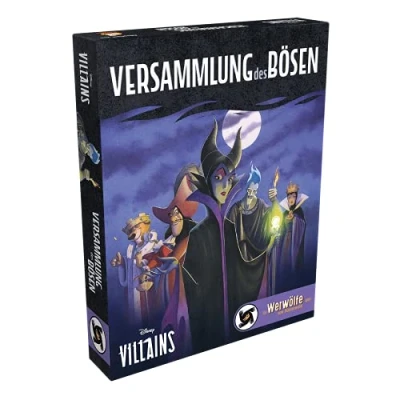Afbeelding van Asmodee Zygomatic Disney Villains Boze Meetings Kaartspel 6 12 spelers vanaf 10 jaar 30 minuten Duits