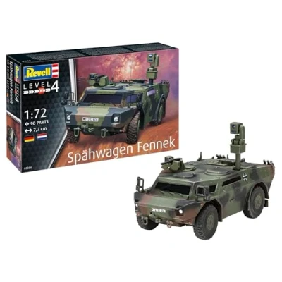 Afbeelding van 1:72 Revell 03356 Spähwagen Fennek Plastic Modelbouwpakket