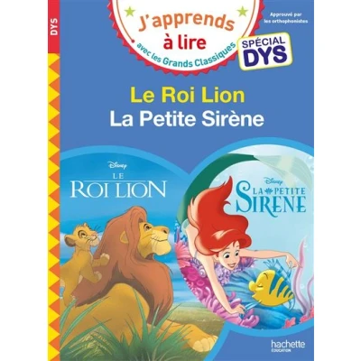 Image de Disney Le Roi Lion / La Petite Sirène Spécial DYS (dyslexie)
