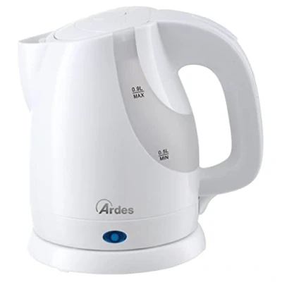 Afbeelding van ARDES AR1K36 Bollitore Acqua Elettrico Senza Fili inhoud 0,9 l met Arresto Automatico e Base di Rotazione a 360 per Tisane Tea