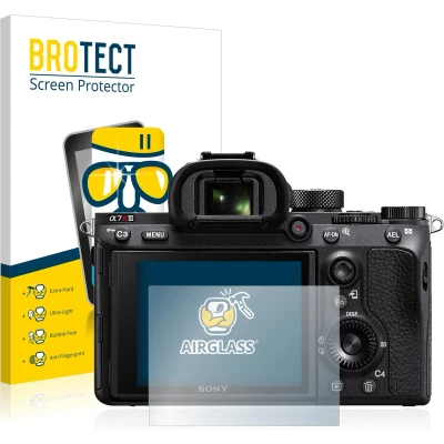 Afbeelding van BROTECT Screenprotector voor Sony Alpha 7R III Folie Beschermfolie Beschermglas transparant