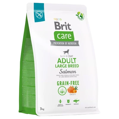 Afbeelding van 3kg Brit Care Graanvrij Adult Large Breed Zalm &amp; Aardappel Droog hondenvoer