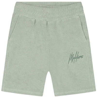 Afbeelding van Malelions Zomer short jongens agave groen Signature towelling