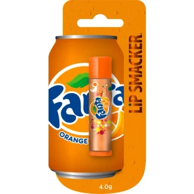 Afbeelding van Lip Smacker Coca Cola Collection, Fanta Orange Smaak Lippenbalsem geïnspireerd op Cola, hydraterend en verfrissend, afzonderlijk verpakt