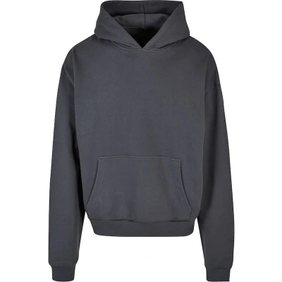 Afbeelding van Ultra Heavy &#039;Cotton Box&#039; Hoodie met capuchon Dark Grey XXL