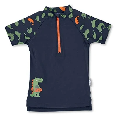 Afbeelding van Sterntaler Korte zwemshirt Wale Dermoprotector voor jongens, Marinier
