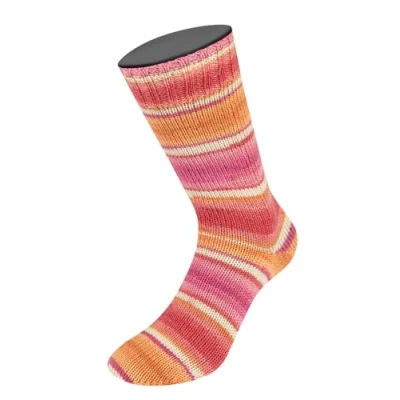 Afbeelding van LANA GROSSA Landlust die Sokkenwol, merinowol in verschillende kleuren, handbreigaren van 80% scheerwol (merino) en 20% polyamide, 100 g