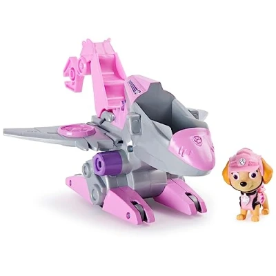 Afbeelding van PAW Patrol Dino Rescue Skye met verrassingsdinofiguur Speelgoedvoertuig actiefiguur