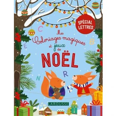 Image de Mes coloriages magiques et jeux de Noel lettres