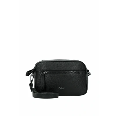 Afbeelding van Gabor schoudertas Silena Camera Bag Leo Black zwart
