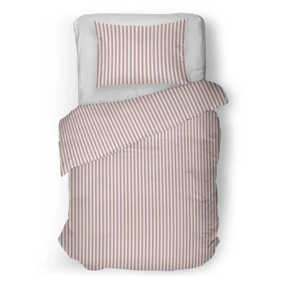 Afbeelding van Snoozing Carine Dekbedovertrek Eenpersoons 140x200/220 cm Pink