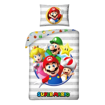 Afbeelding van Super Mario Dekbedovertrek 8721122782187