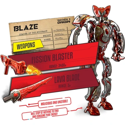 Afbeelding van GigaBot Energy Core Blaze 33 cm actiefiguur