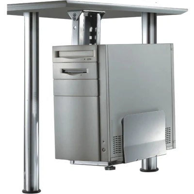 Afbeelding van Neomounts CPU D200SILVER PC houder Onder tafel Zilver Belastbaar tot: 30 kg