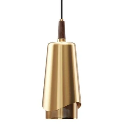 Afbeelding van Audo Copenhagen Umanoff hanglamp messingwalnoot