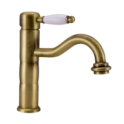 Afbeelding van PB Classic klassieke wastafelkraan pilar brons 1208592572