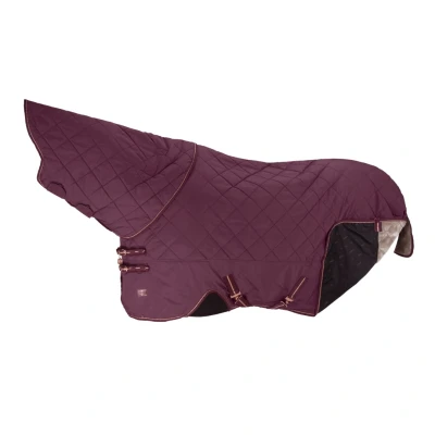 Image de Eskadron Couverture d&#039;Écurie Heritage Dura Highneck FauxFur 80 Cassis M