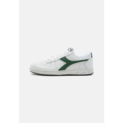 Afbeelding van Diadora Magic Basket Icona Unisex Sneakers laag, Maat: 39, Vert/blanc Leer/ synthetisch