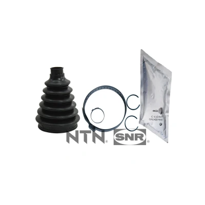 Afbeelding van SNR OBK68.002 Aandrijfashoes Wielzijde Rubber, Thermoplastic NISSAN: Qashqai / Qashqai+2 I