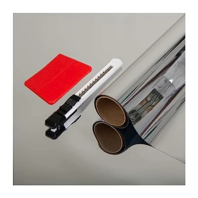 Afbeelding van d c fix Raamfolie, inkijkbescherming, spiegelfolie