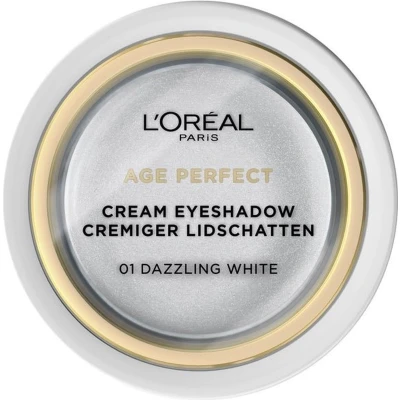 Afbeelding van L&#039;Oréal Age Perfect Cream Oogschaduw 01 Dazzling White