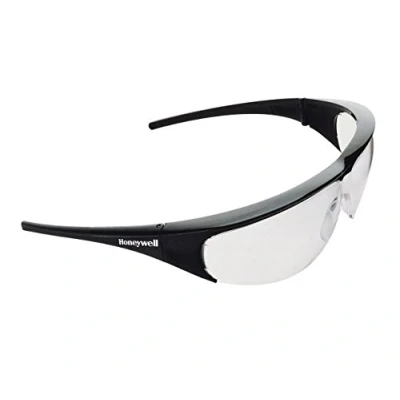 Afbeelding van HONEYWELL MILLENNIA CLASSIC veiligheidsbril met zwart frame en heldere lens 1000001