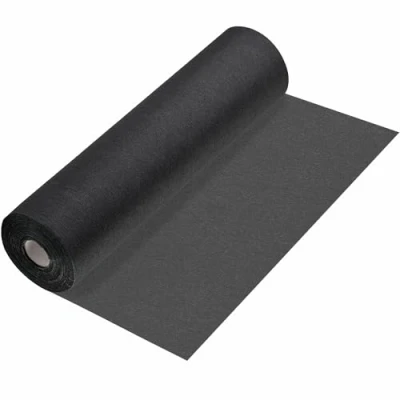 Afbeelding van 100%Mosel Tafelloper van vlies, zwart (30 cm x 25 m), decoratief tafelkleed voor verjaardagen, bruiloften en speciale gelegenheden