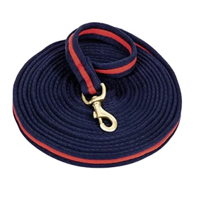 Afbeelding van USG Longeerlijn Soft 8 meter Blauw/rood