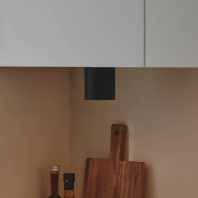 Afbeelding van Sabonis Oppervlakte downlight, GU10, aluminium, zwart