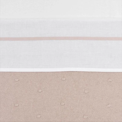 Afbeelding van Meyco Laken Wieg Bies Soft Pink