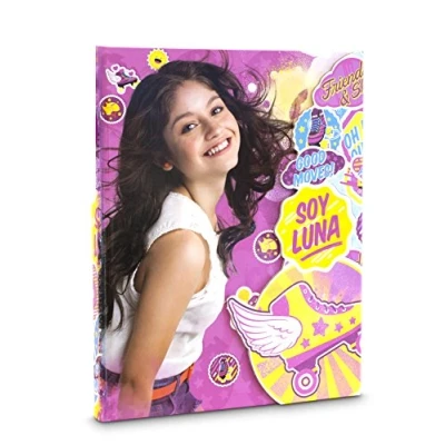 Afbeelding van Soy Luna Dagboek met magnetische slot Paars
