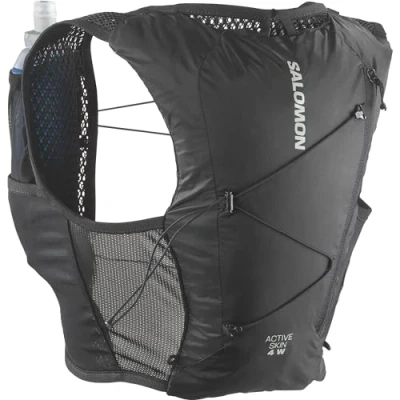 Afbeelding van Active Skin 4 Damesset, zwart/metaal, XS