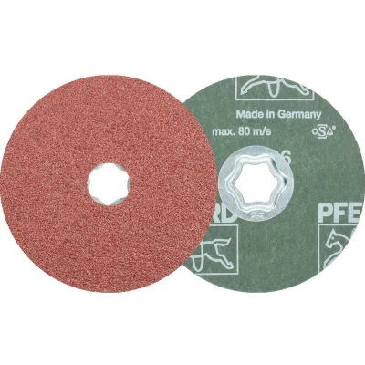 Afbeelding van PFERD 64190003 Combiclick korrel fiberschijf Ø 115 mm A 36 voor universele toepassingen Diameter 115 mm