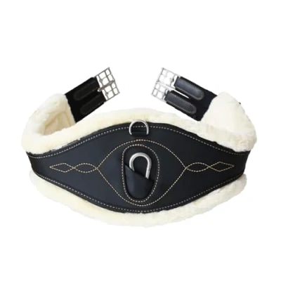 Image de Kentucky Springsingel Sheepskin Anatomic Noir 135cm