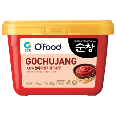 Afbeelding van O&#039;food Gochujang Koreaanse chilipasta 500 g