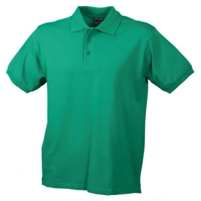 Afbeelding van JAMES &amp; NICHOLSON Poloshirt Classic voor heren, groen (irish green)