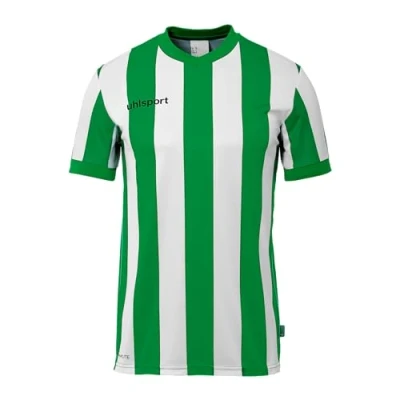 Afbeelding van Uhlsport Stripe 2.0 Shirt Korte Mouw Heren Groen / Wit Maat: 2XL
