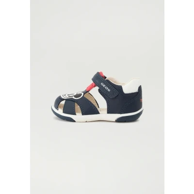 Afbeelding van Geox Sandal Zapito BOY Outdoorsandalen voor kinderen, Maat: 22, Navy/red Leer/ synthetisch