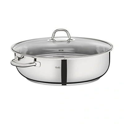 Afbeelding van Fissler Special braadpan edelstaal met glasdeksel 38 cm
