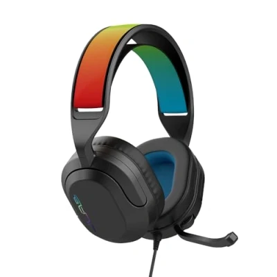 Afbeelding van JLAB Nightfall Wired Gaming Headset Met Microfoon en 3,5 mm Kabel Voor PC/Mac, Xbox, PS Nintendo Switch