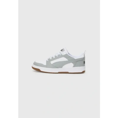 Afbeelding van PUMA Rebound V6 Low Sneakers, uniseks, Veelkleurig (Wit Grijs Echo Zwart