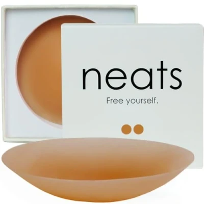 Afbeelding van NEATS Tepelbeschermers voor dames, hypoallergeen en herbruikbaar, Almond