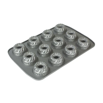 Afbeelding van PME Bakvorm Mini Tulband 12 stuks