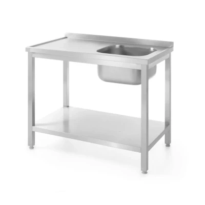 Afbeelding van Kitchen Line, Rechterkant, 1000x600x(H)850mm Hendi 811870 Horeca &amp; Professioneel